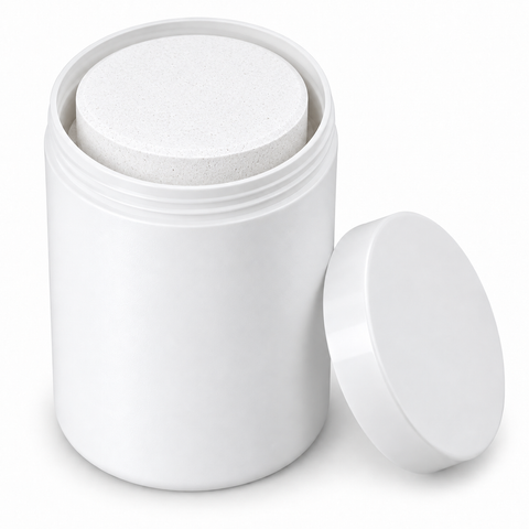 Cloro en Tabletas Triple Acción 1 Kg Pote | Desinfecta, Alguicida y Clarificante para Piscina