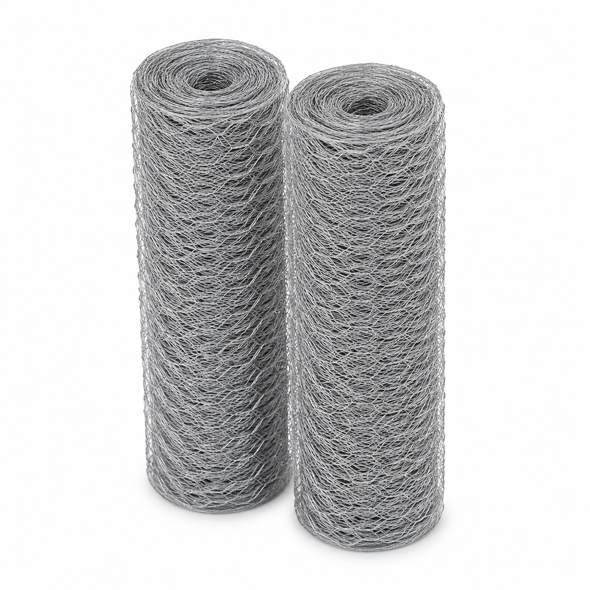 Malla Gallinero Hexagonal Galvanizada 0,6x25 Mts Pollera para Huerto y Cerco