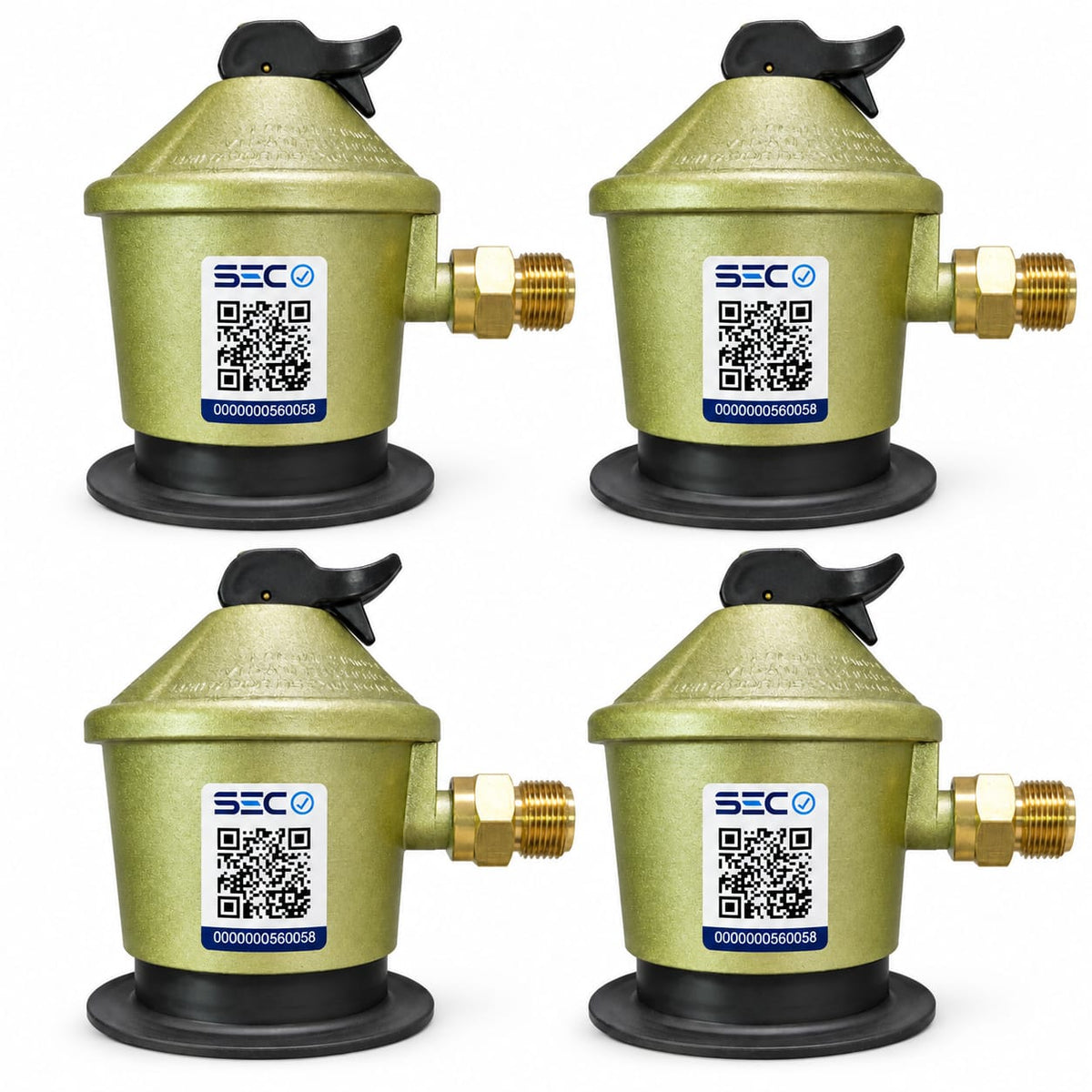 Regulador de Gas 3/8 Hilo Izquierdo Certificado SEC