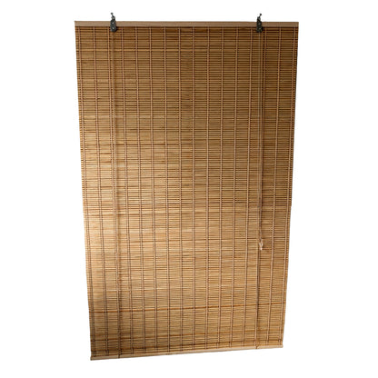 Cortina Roller de Bambú 120x200 Cm Persiana Enrollable Natural