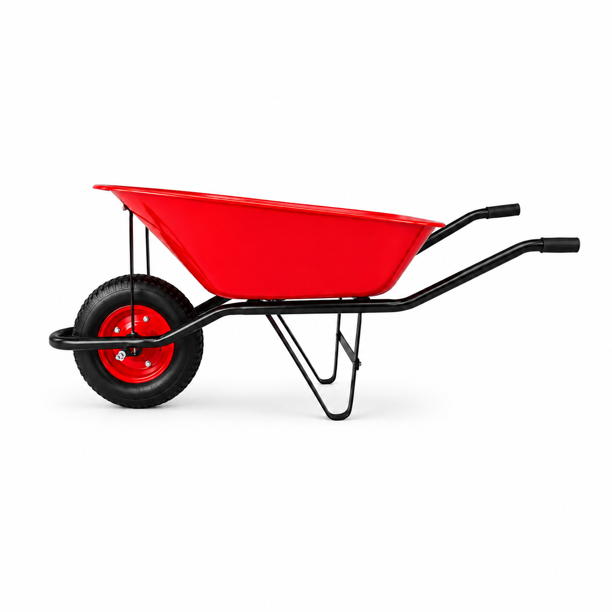 Carretilla Jardinera 60 Lts Rueda Neumática 4.80x8 - Delta Force