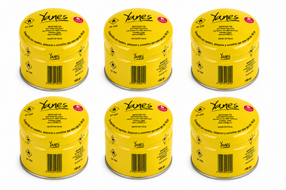 Gas Butano Yanes 190 Grs Cartucho con Válvula de Seguridad | Pack 1 a 36 Unidades