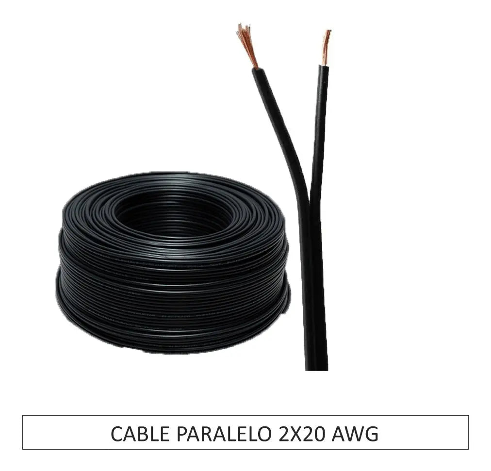 Cable Ulix Paralelo 2x30/0.2mm 100m Rollo