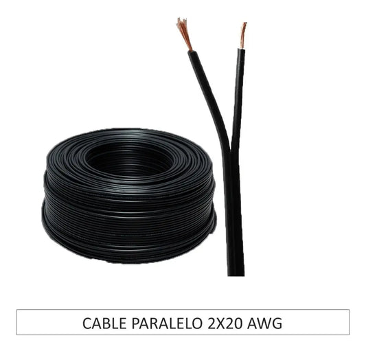 Cable Ulix Paralelo 2x30/0.2mm 100m Rollo