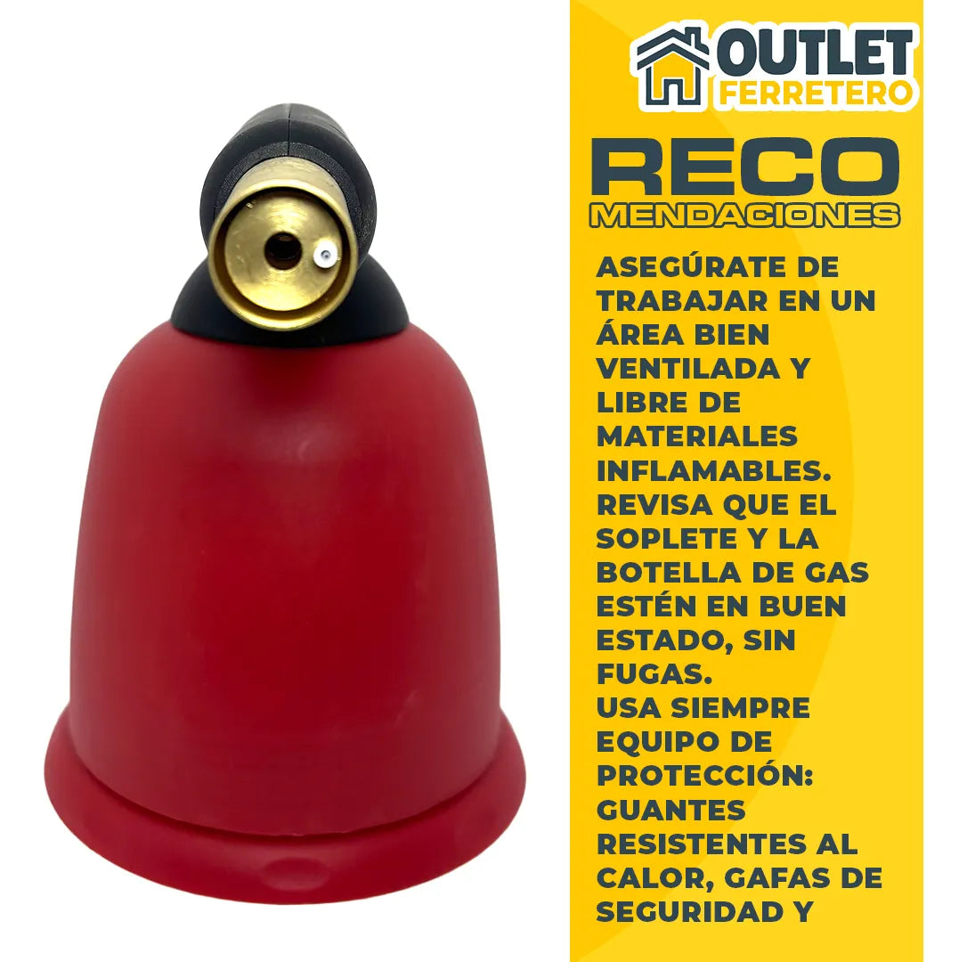 Soplete Gafiter Encendido Electrico 190g Portable