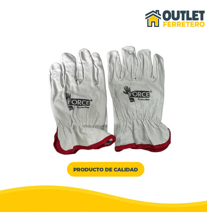 Guante Cabretilla De Cuero Resistente Talla 10 Pack 10und