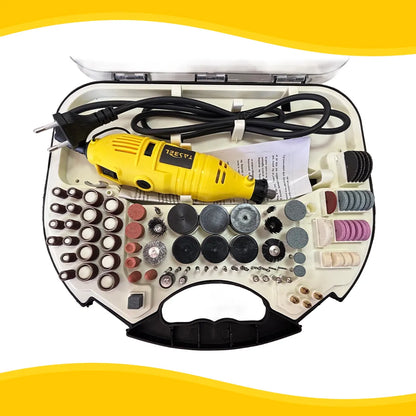 Minitorno Eléctrico Tasbel Kit Mini Dremel Compacto