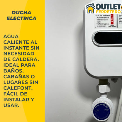 Ducha Eléctrica Instantánea Tasbel 3.5kw 220v Termostática