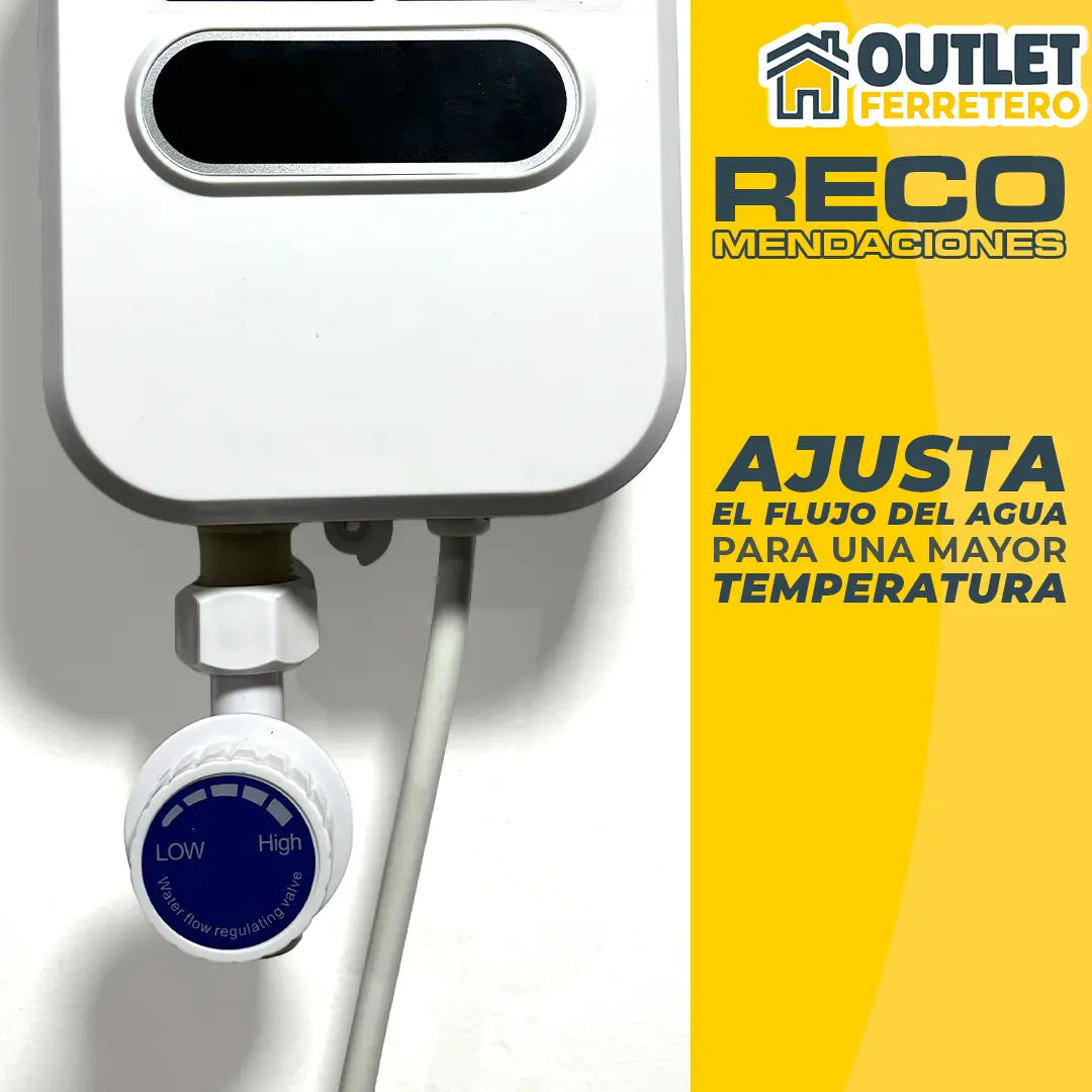 Ducha Eléctrica Instantánea Tasbel 3.5kw 220v Termostática