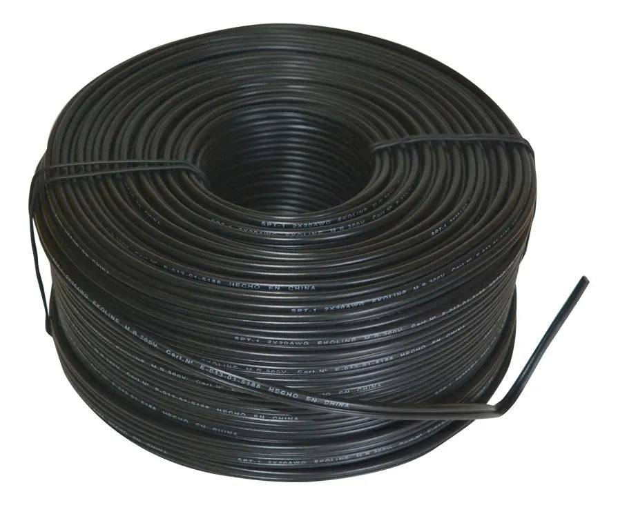 Cable Ulix Paralelo 2x30/0.2mm 100m Rollo