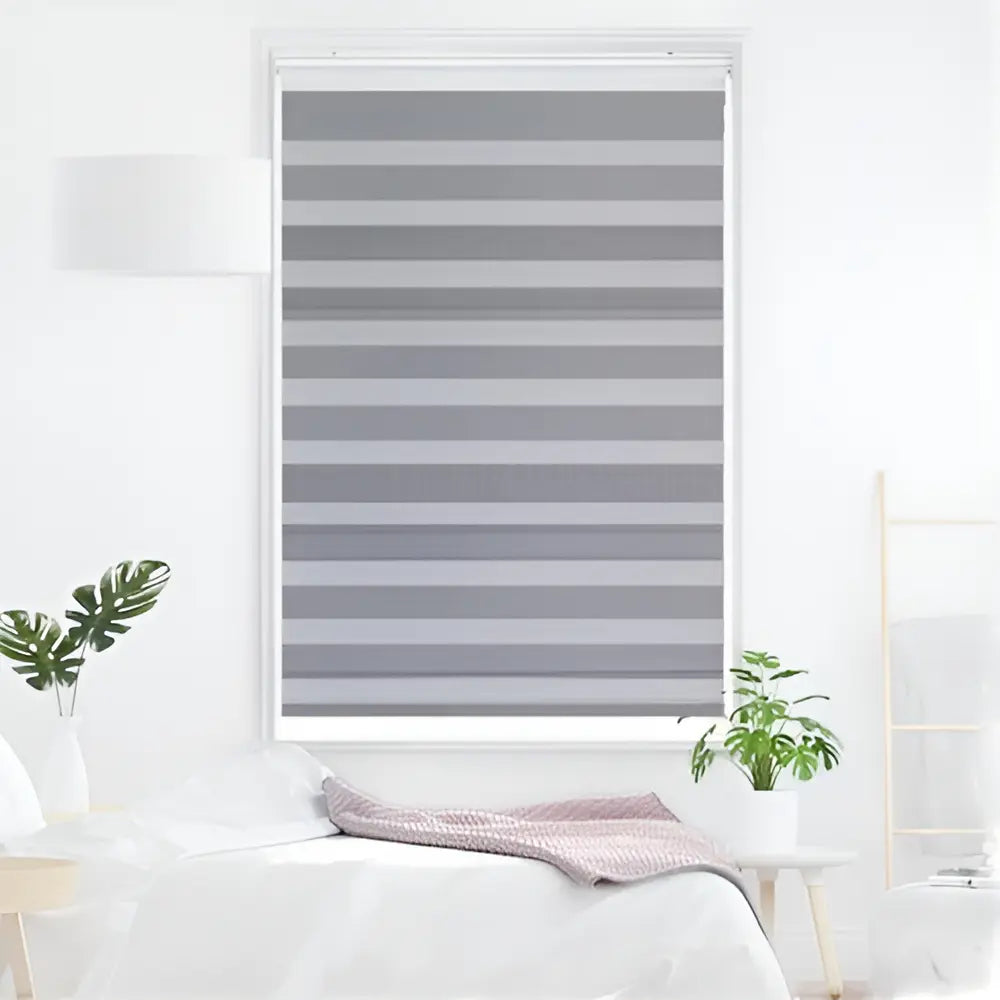 Cortina Roller Zebra Día y Noche 120x180 Cm Duo en 4 Colores