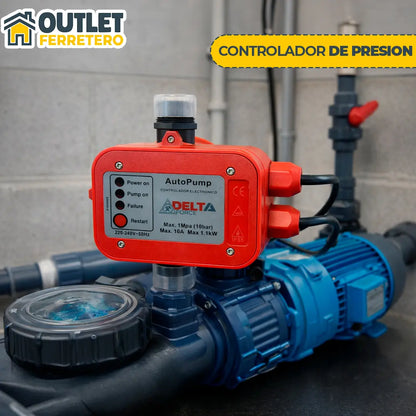 Presostato Automático Press Control para Bomba de Agua 0,5 a 1 HP 220V