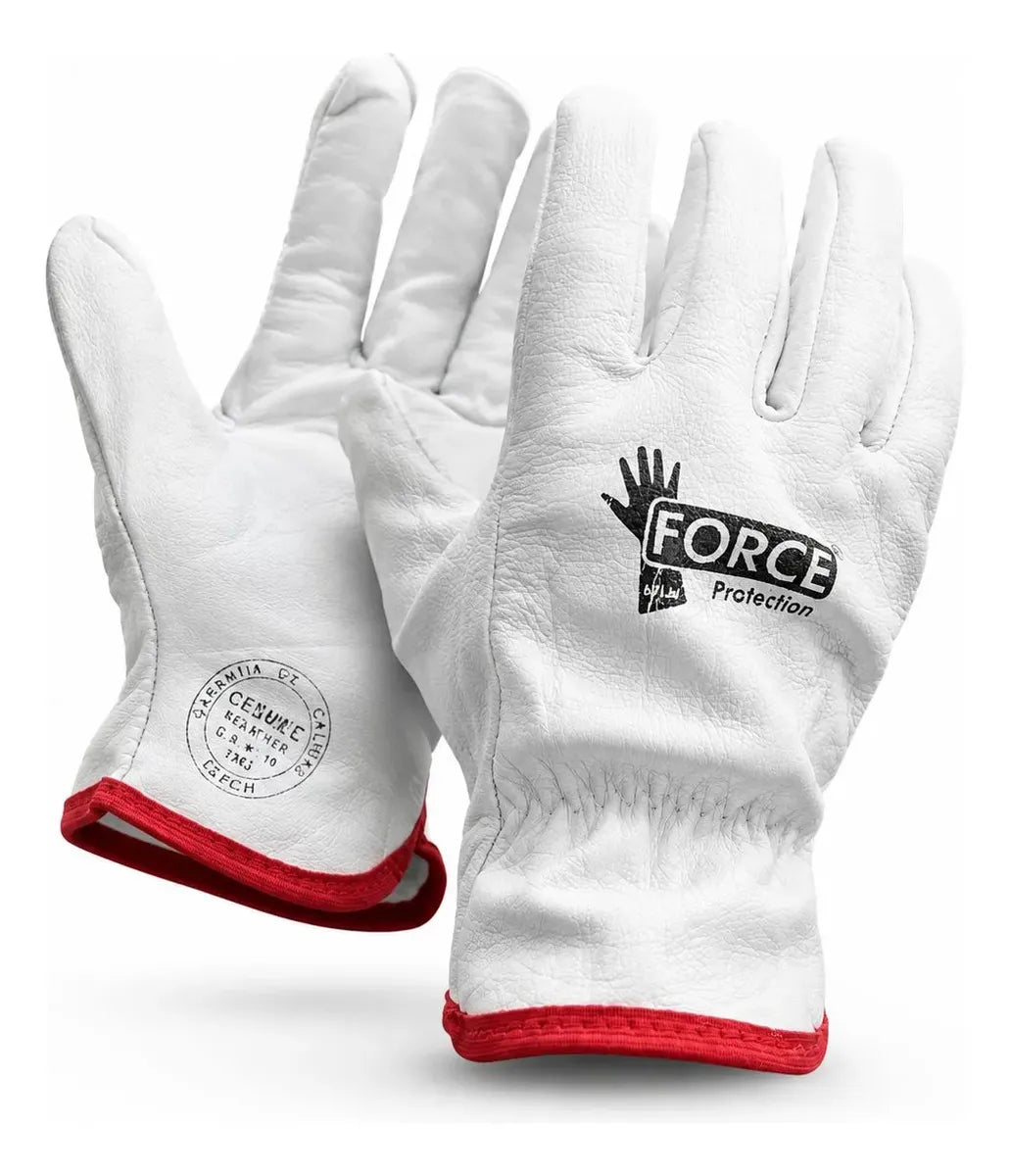 Guante Cabretilla De Cuero Resistente Talla 10 Pack 10und