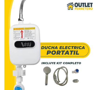 Ducha Eléctrica Instantánea Tasbel 3.5kw 220v Termostática