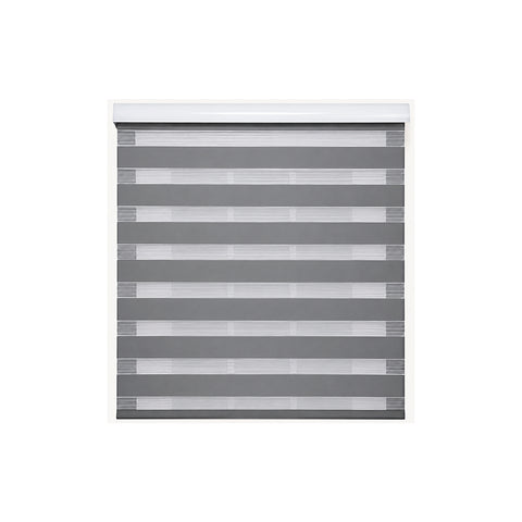 Cortina Roller Zebra Enrollable Día y Noche 120x180 Cm Duo en 4 Colores