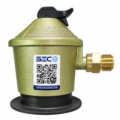 Regulador de Gas 3/8 Hilo Izquierdo Certificado SEC