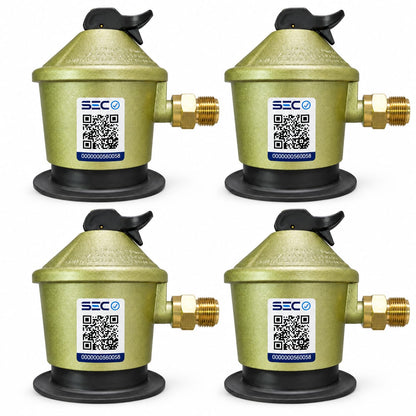 Regulador de Gas 3/8 Hilo Izquierdo Certificado SEC