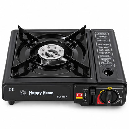 Cocinilla a Gas Portátil + Cartucho Gas Butano 227 g de Regalo para Camping