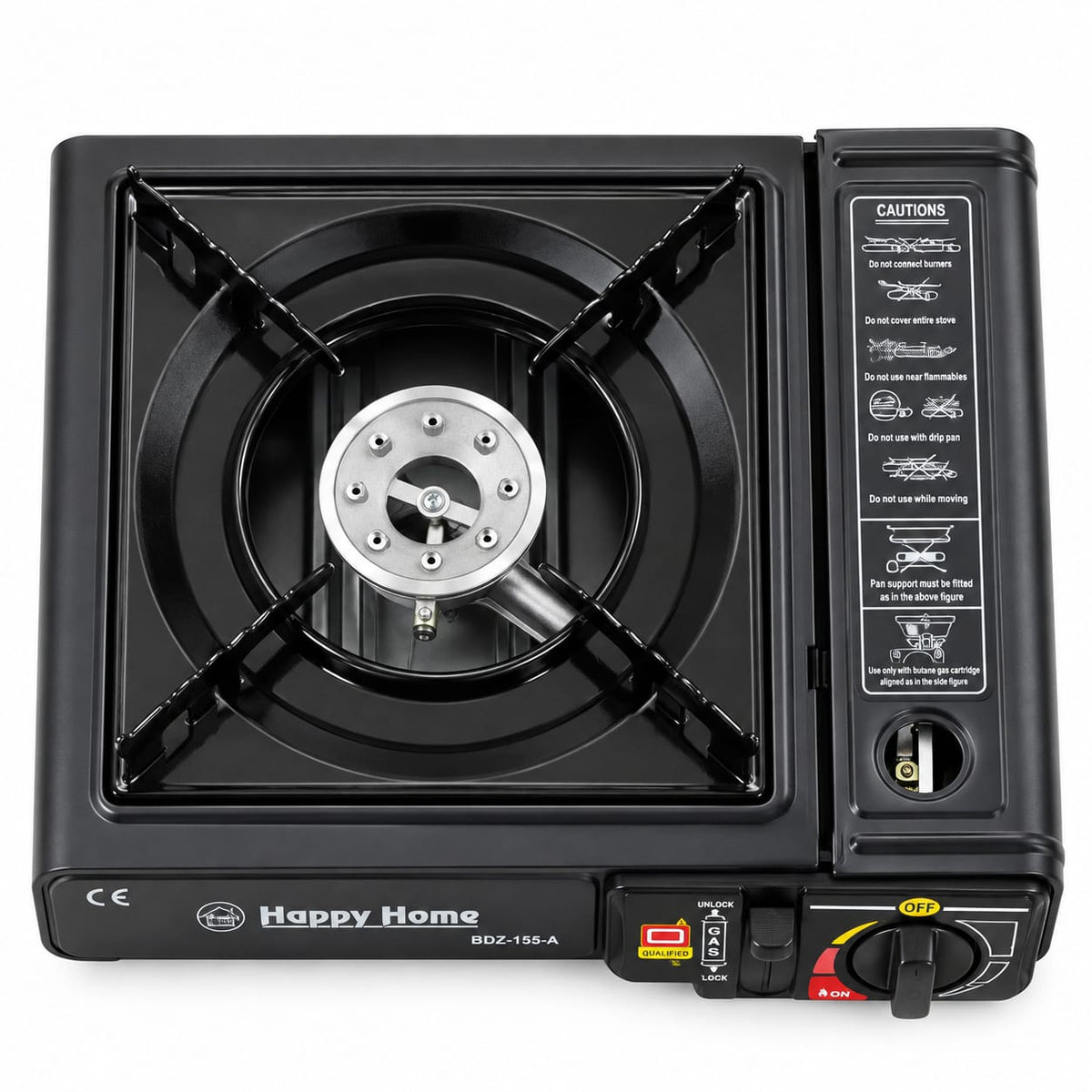Cocinilla a Gas Portátil + Cartucho Gas Butano 227 g de Regalo para Camping